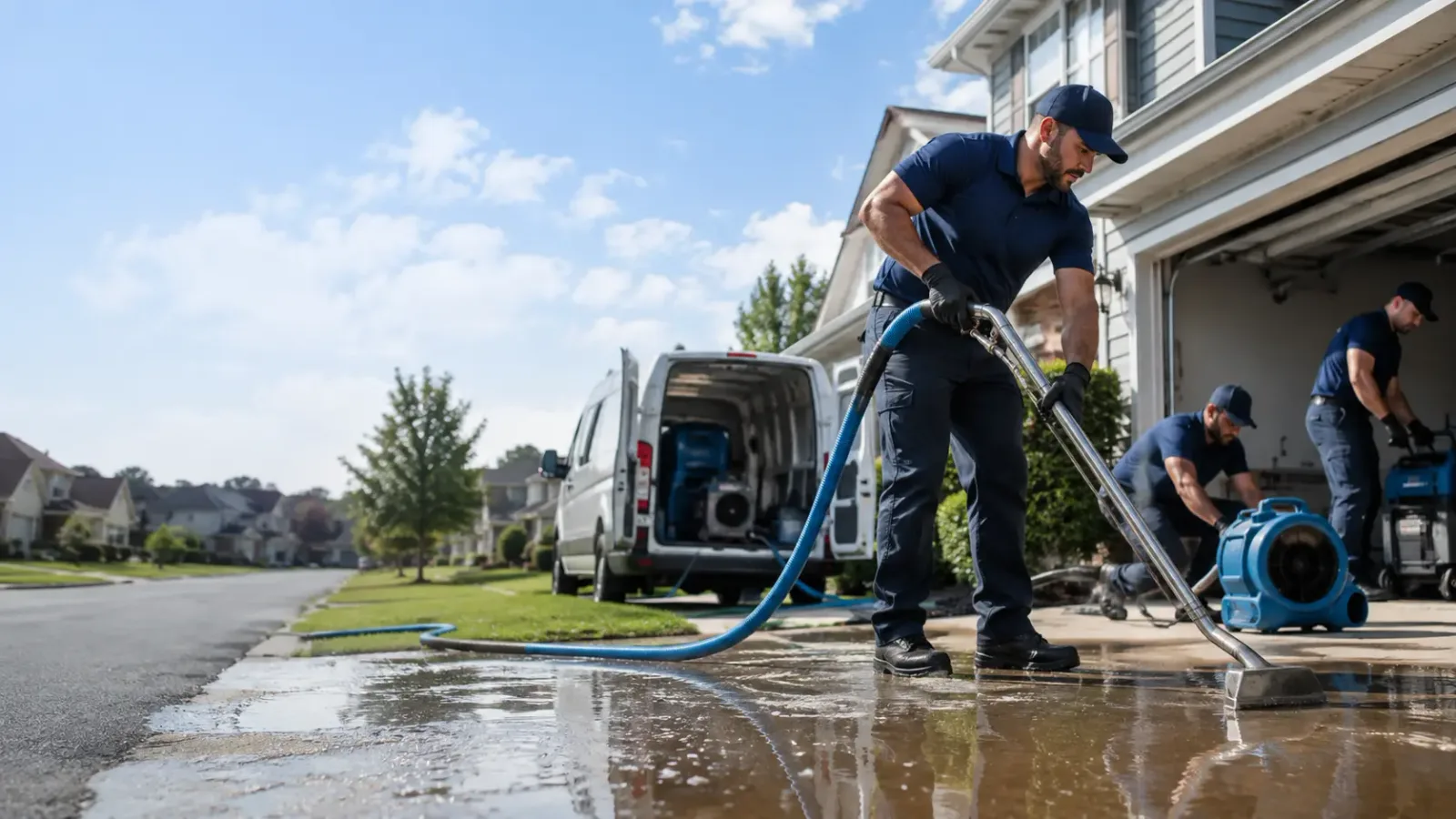 Flood Damage Restoration in Du Bois, IL